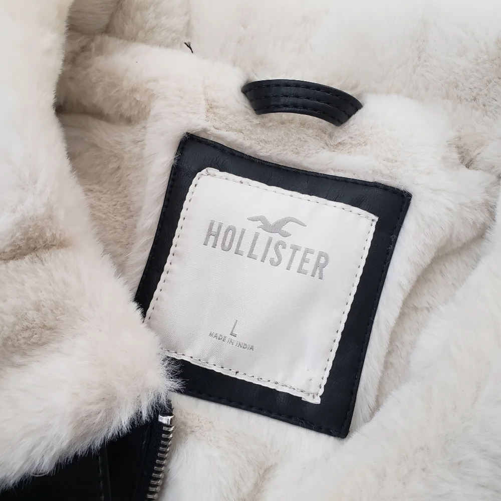 Hollister Faux Fur Jacket - Picture 3 of 8